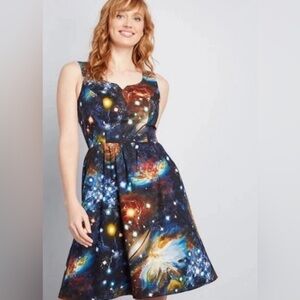 ModCloth retro style galaxy dress